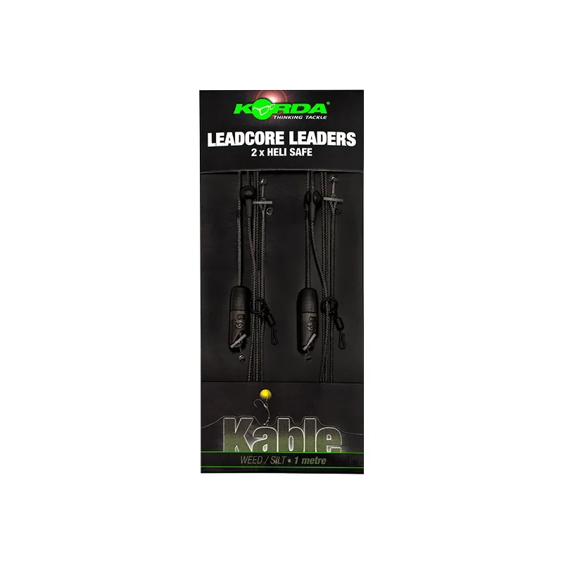 Leadcore leader Heli Safe Weed 1m, 2 Stk.