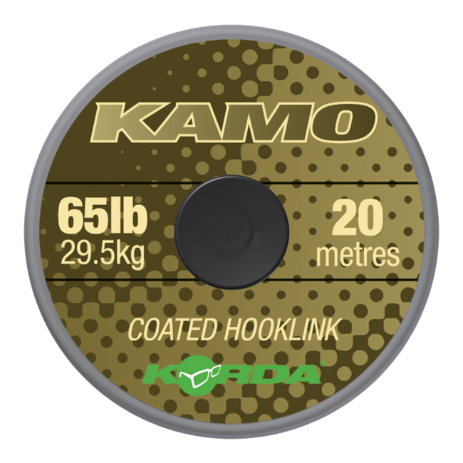 [176050] Kamo coated Hooklink 65lb