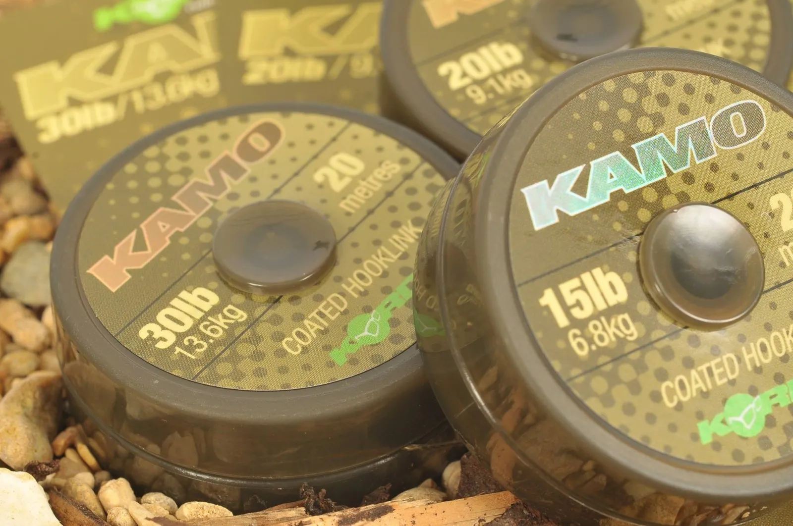 Kamo coated Hooklink 80lb