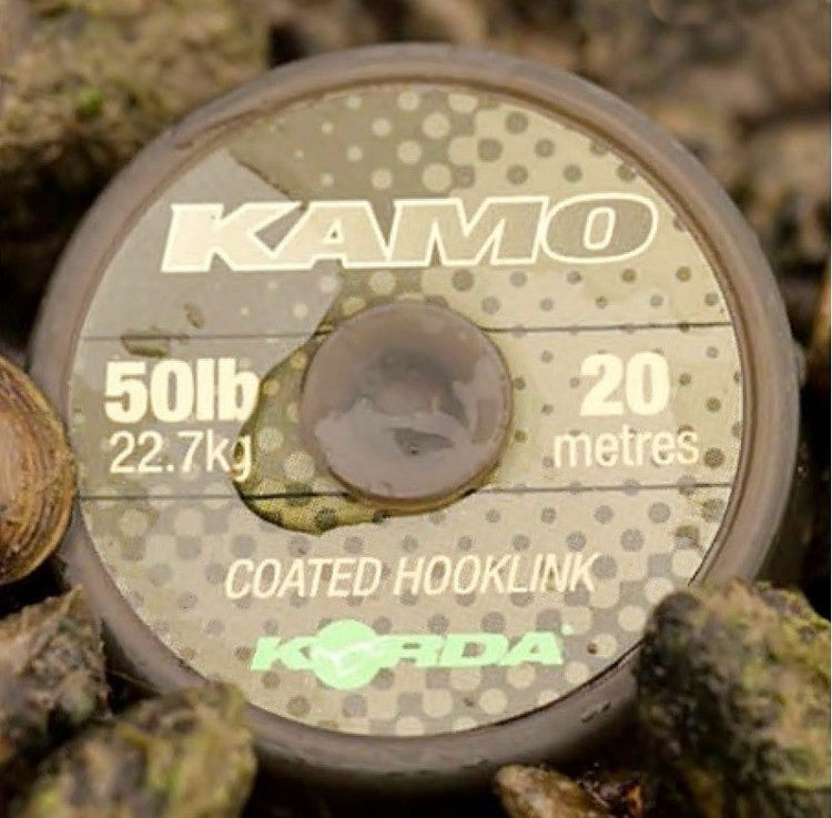 [176769] Kamo coated Hooklink 50lb