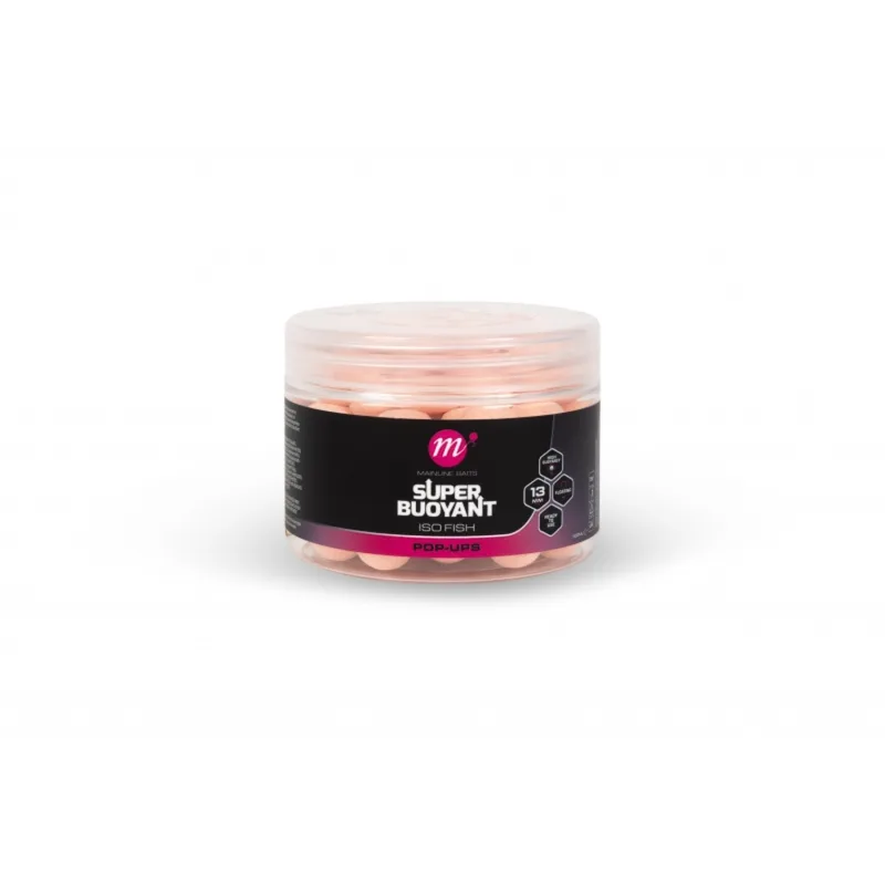[176940] ISO Fish Super Buoyant Pop-Ups - 13mm - Pink