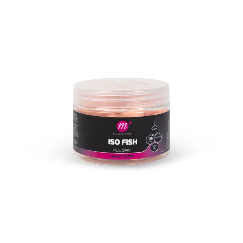 [176945] ISO Fish Fluoro Wafters - 15mm - Pink