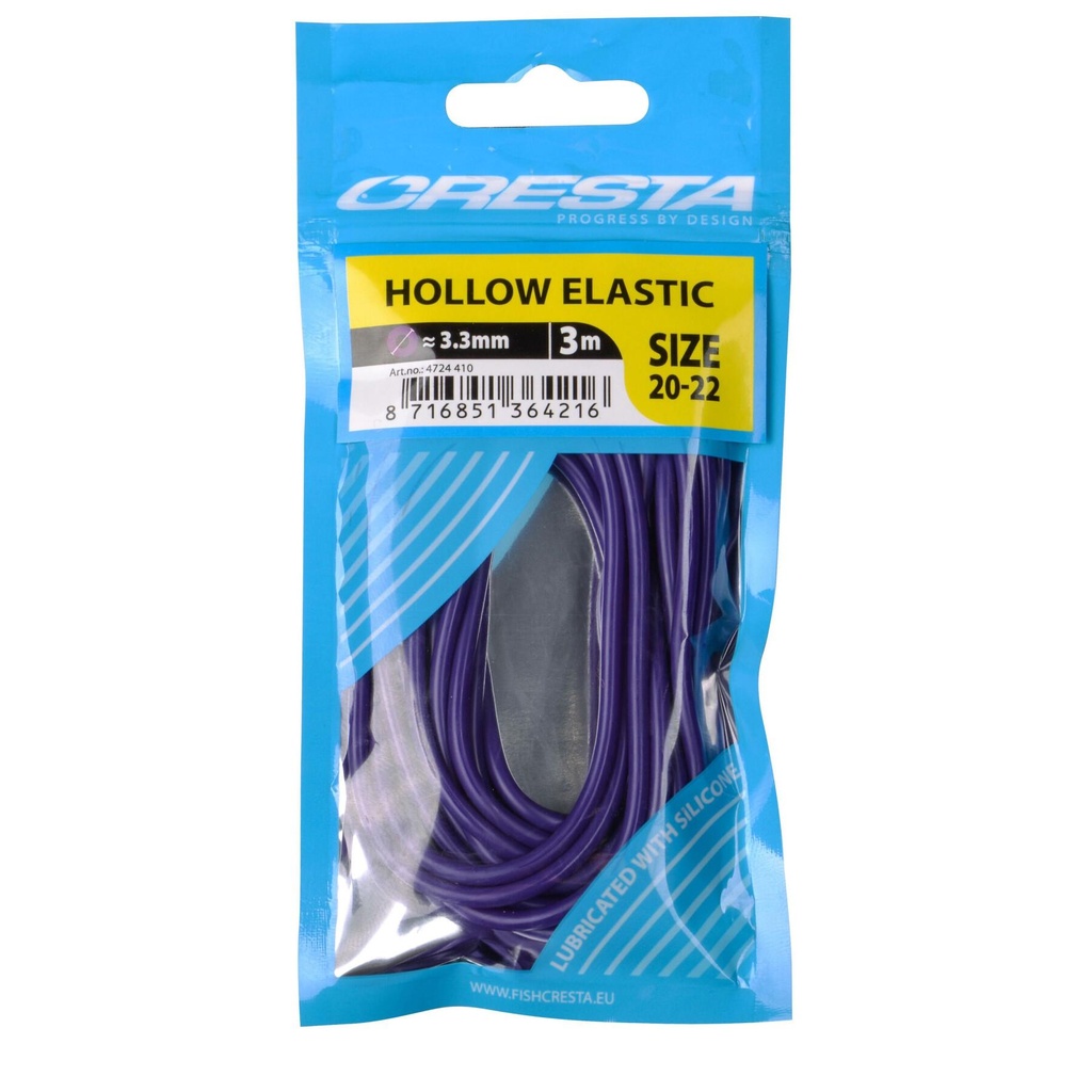 Hollow Elastic Purple 3,3mm