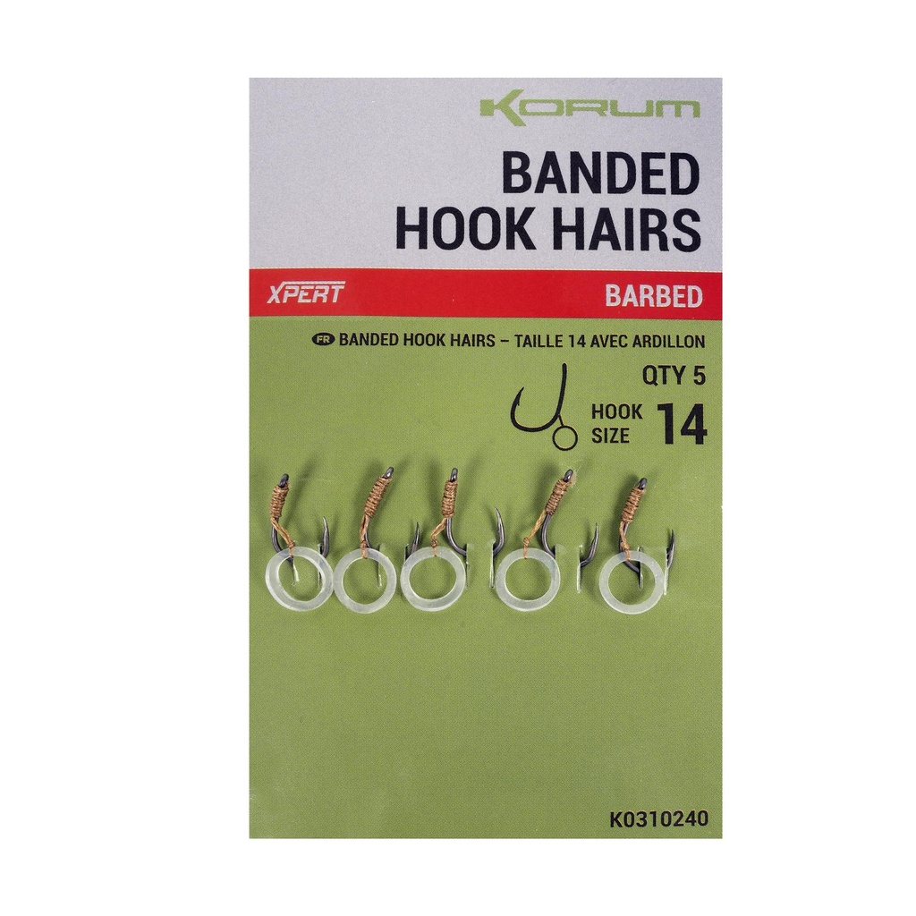 Banded Hook Hairs - Widerhaken 14