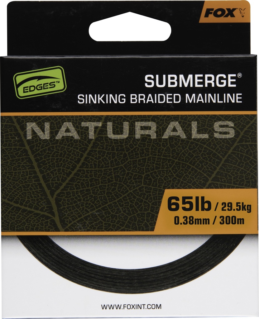 Submerge Naturals Sinking Braid 300m 0.20mm 35lb 15.8kg