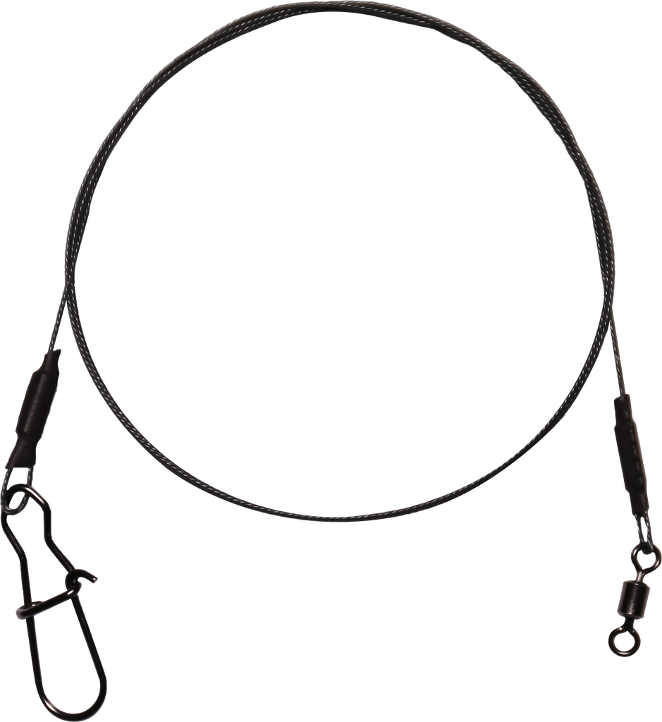Strike Point 7 Strand Titanium Leader 50cm 34kg 75lb 2pcs