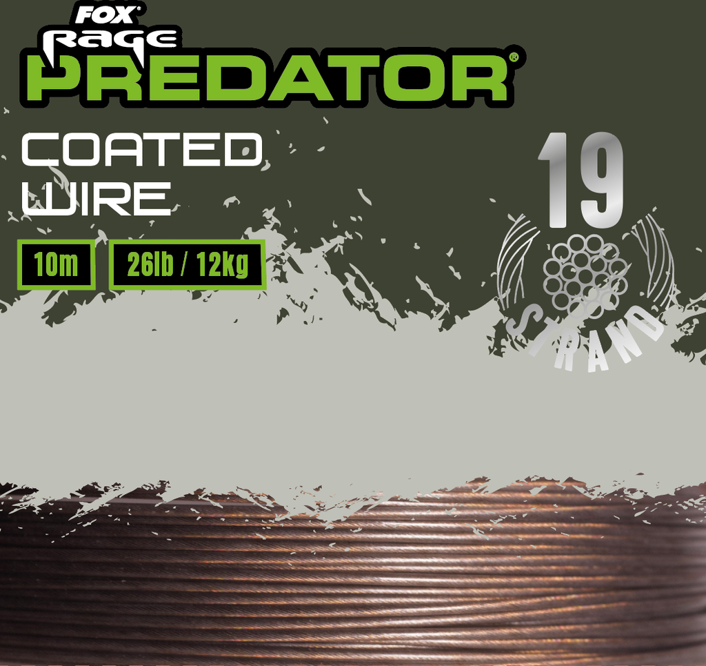 [182242] 19-Strand Coated Wire 10m 46lb 21kg