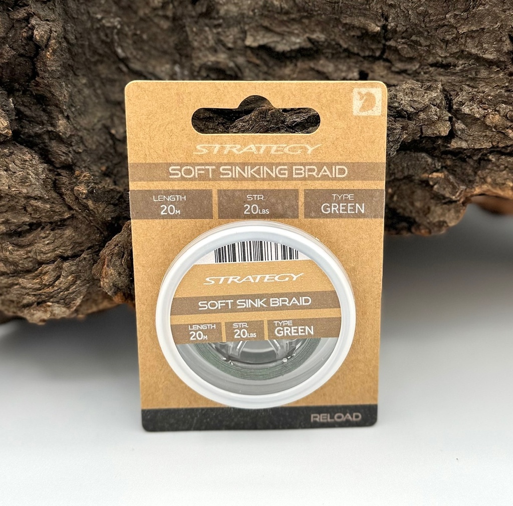 Strategy Reload Soft Sink Braid Green 20Lbs 20m