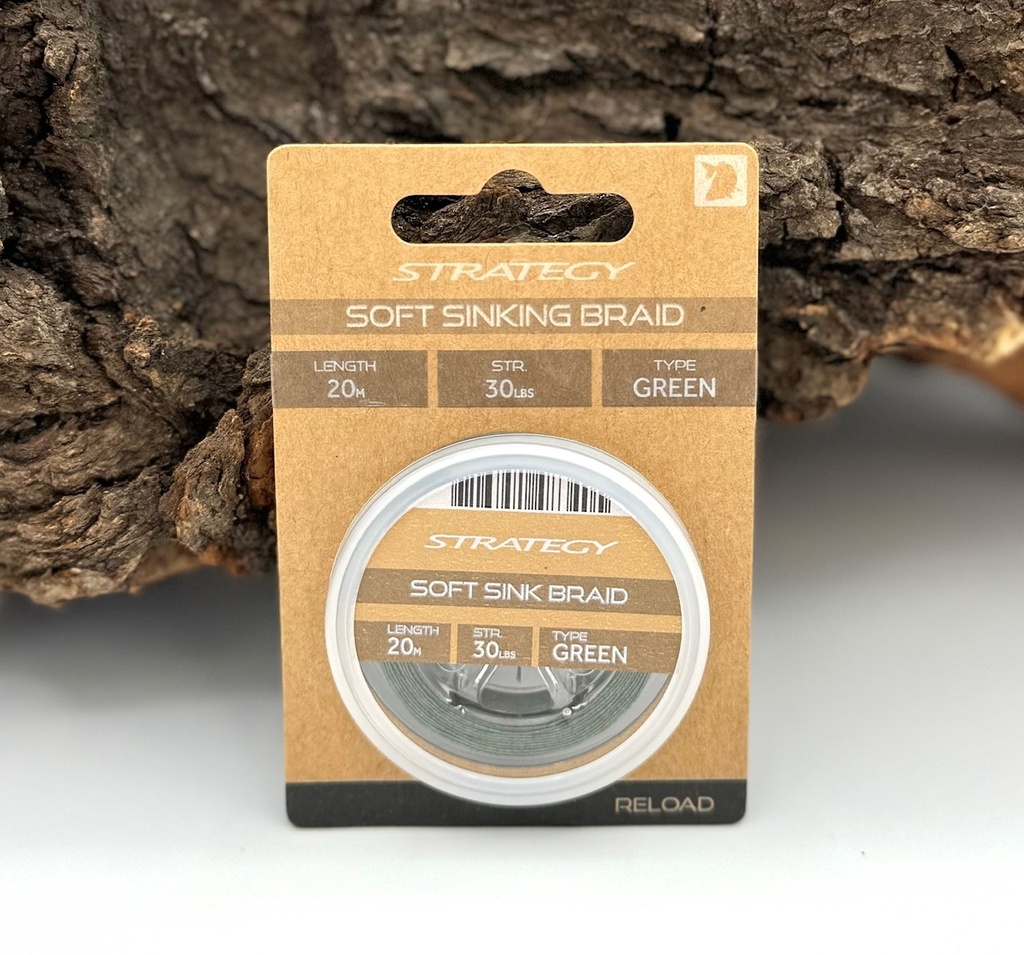 [185291] Strategy Reload Soft Sink Braid Green 30Lbs 20m