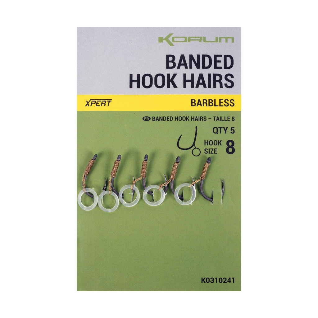 Banded Hook Hairs - Widerhaken 8