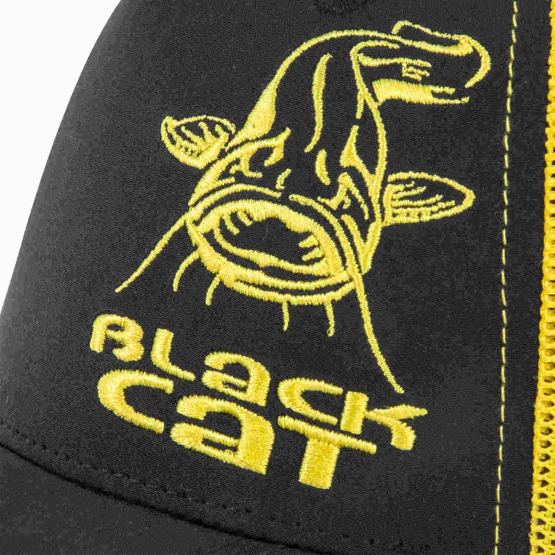 [185752] Black and Yellow Trucker Cap