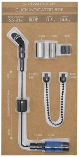 CLICK INDICATOR 2IN1 BLUE
