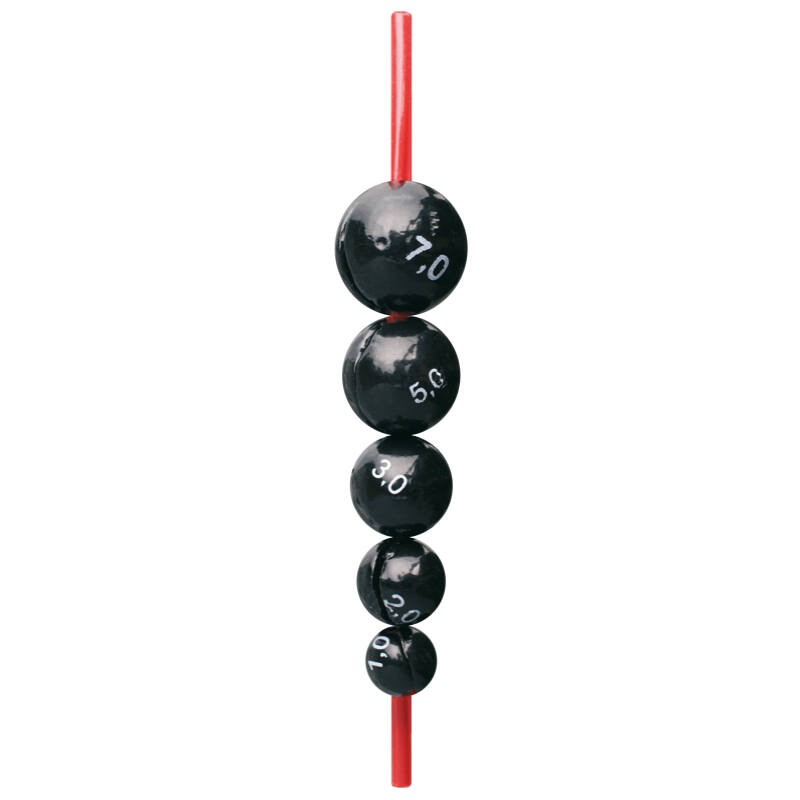 Globular weight with silicone 5g