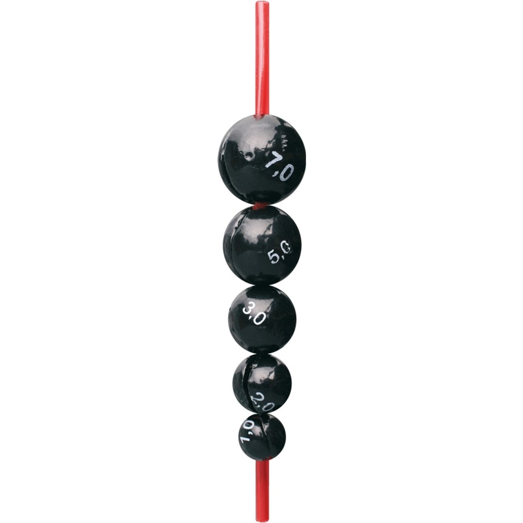 [186426] Globular weight with silicone 15g