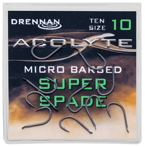 [187816] Acolyte Super Spade Hooks , Barbed 10