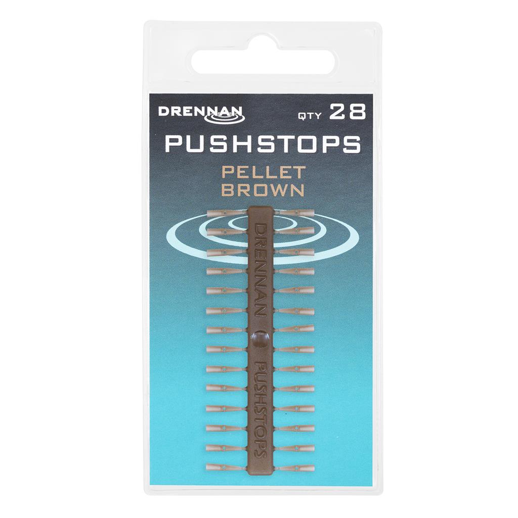 Drennan Pushstops Pellet Brown (TGQSB000)