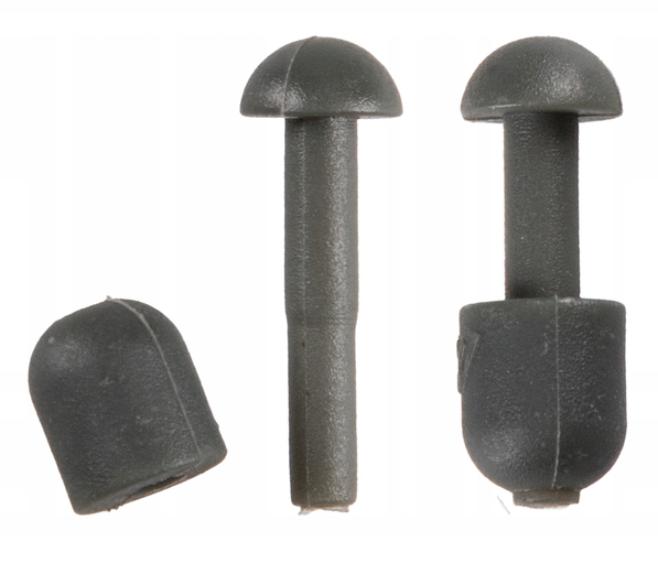 HELI CHOD BEAD DARK GREEN 10stk