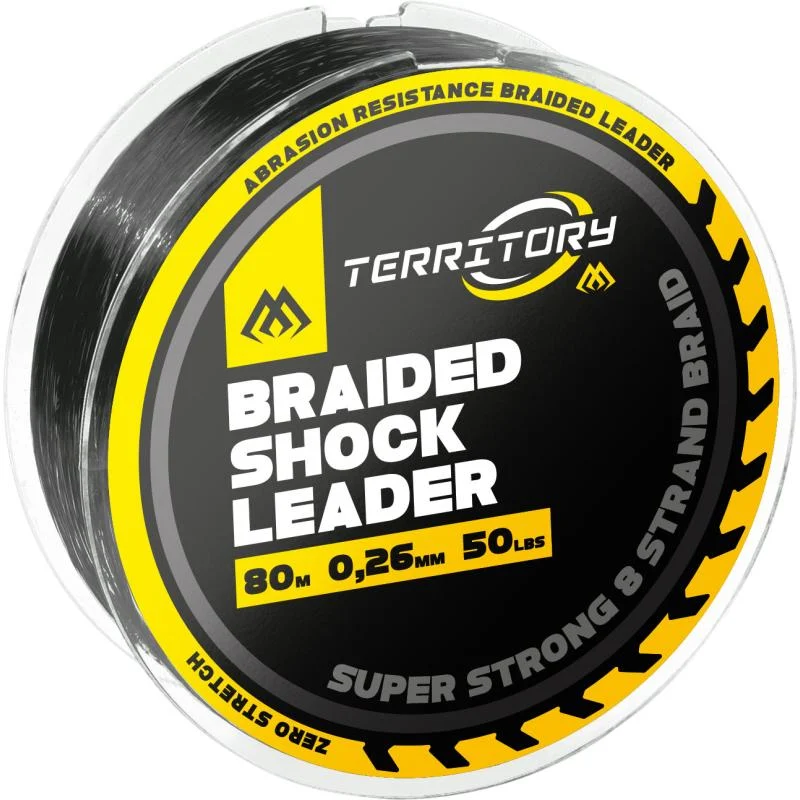SCHOCK-LEADER - BRAIDED SHOCK LEADER 60lbs/0.30mm/80m